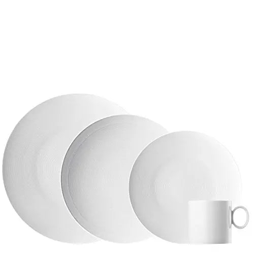 Rosenthal Thomas Loft Modern White Porcelain Dinnerware Set  16 pieces Rosenthal