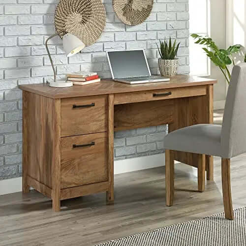Sauder Cannery Bridge Desk, 53" W - Sindoori Mango Sauder