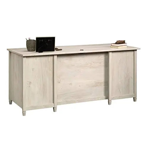 Sauder Edge Water Office Desk | Executive Desk - Chalked Chestnut Sauder