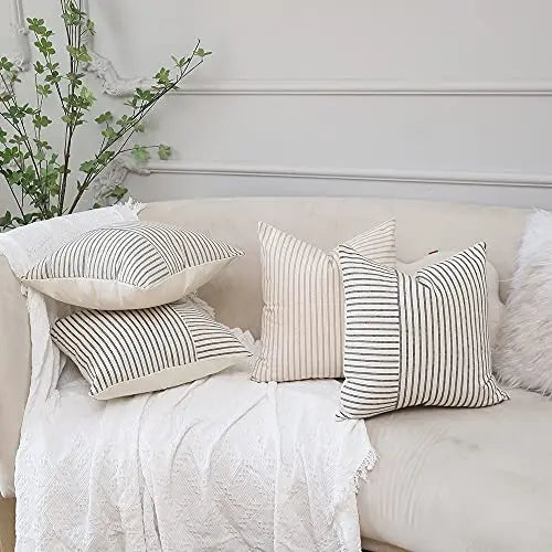 Farmhouse Throw Pillow Covers