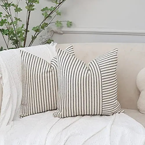 Farmhouse Throw Pillow Covers