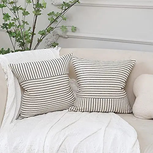 Farmhouse Throw Pillow Covers