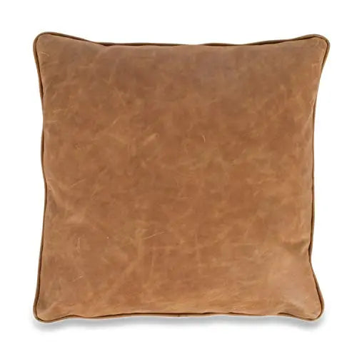 Poly and Bark Dobla Italian Leather Throw Pillow Set 