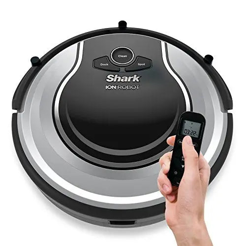 Shark ION Robot Dual-Action Robot Vacuum Cleaner, Smart Sensor Navigation and Remote Control (RV720) - Black SharkNinja