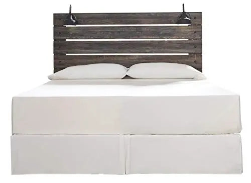 Signature Design by Ashley Drystan Headboard, Rustic Panel - Brown Signature Design by Ashley