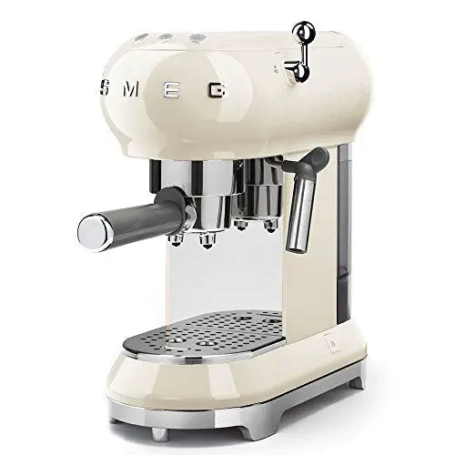 Smeg ECF01CRUS Espresso Coffee Machine, One Size, Cream Smeg