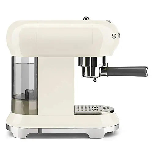 Smeg ECF01CRUS Espresso Coffee Machine, One Size, Cream Smeg
