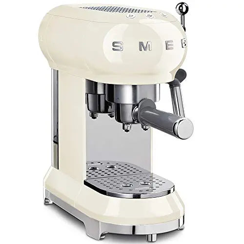 Smeg ECF01CRUS Espresso Coffee Machine, One Size, Cream Smeg