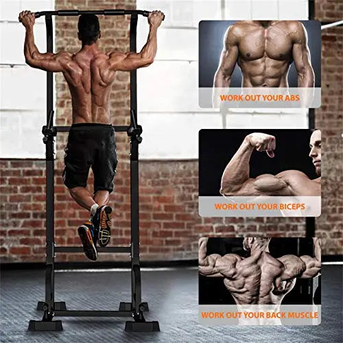 Sportsroyals Power Tower Dip Station Pull Up Bar Strength