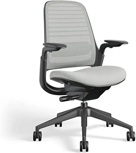 Steelcase Series 1 Office Chair, LiveBack Flexor System - Nickel Steelcase