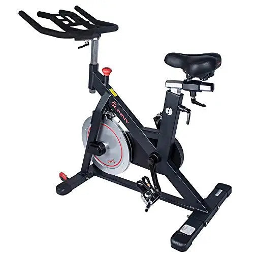 Sunny Health & Fitness Magnetic Belt Drive Indoor Cycling Bike SF-B1805 - Black Sunny Health & Fitness