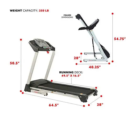 Sunny Health and Fitness Treadmill