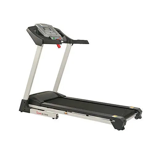 Sunny Health & Fitness SF-T7515 Smart Treadmill with Auto Incline, Speakers, Bluetooth, LCD and Pulse Monitor - Grey Sunny Health & Fitness