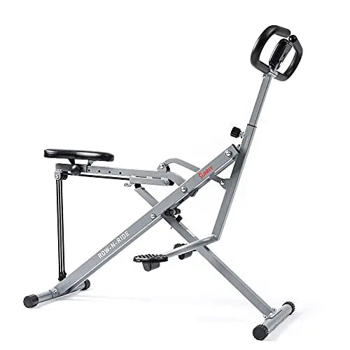 Sunny Health & Fitness Squat Assist Row-N-Ride Trainer for Glutes Workout with Training Video Sunny Health & Fitness