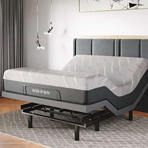 Sven and Son 14 Luxury Cool Gel Hybrid Memory Foam Mattress - Charcoal Grey Sven & Son