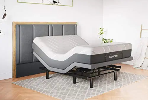 Sven and Son 14 Luxury Cool Gel Hybrid Memory Foam Mattress - Charcoal Grey Sven & Son