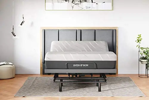 Sven and Son 14 Luxury Cool Gel Hybrid Memory Foam Mattress - Charcoal Grey Sven & Son