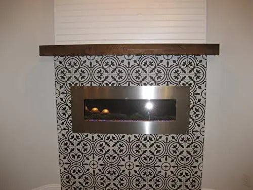 Touchstone 50" Stainless Electric Fireplace with Bluetooth Speaker  3 Color Flame Touchstone