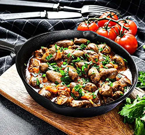 Utopia Kitchen Pre-Seasoned Cast Iron Skillet Set 3-Piece - 6 Inch, 8 Inch and 10 Inch Utopia Kitchen