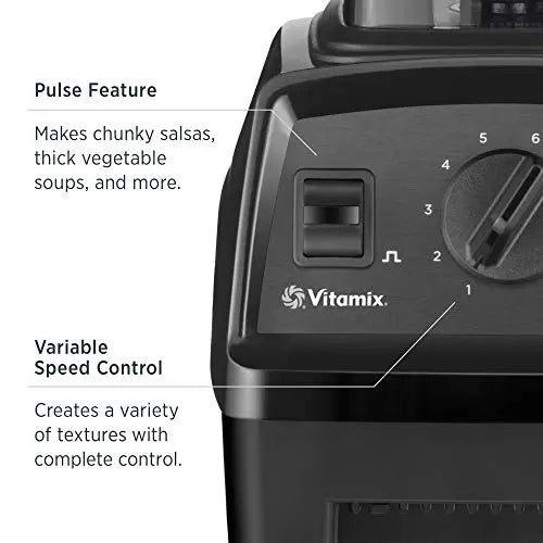 Vitamix Explorian Blender, Professional-Grade, 64 oz. Low-Profile Container - Black Vitamix