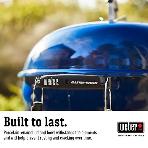 Weber 14516001 Master-Touch Charcoal Grill - Deep Ocean Blue Weber