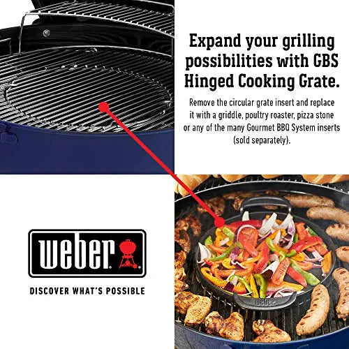 Weber 14516001 Master-Touch Charcoal Grill - Deep Ocean Blue Weber