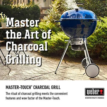 Weber 14516001 Master-Touch Charcoal Grill - Deep Ocean Blue Weber