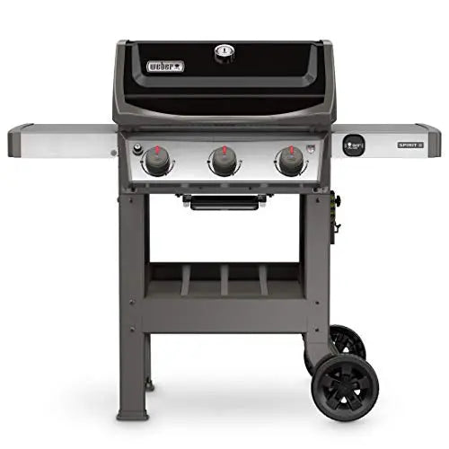 Weber 45010001 Spirit II E-310 3-Burner Liquid Propane Grill - Black Weber