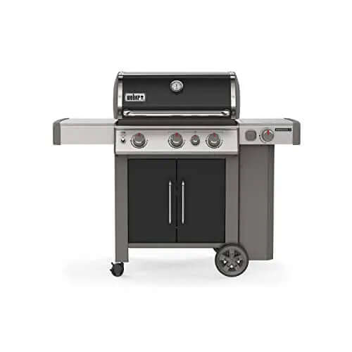 Weber 61016001 Genesis II E-335 3-Burner Liquid Propane Grill - Black Weber