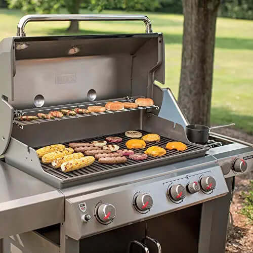 Weber 67016001 Genesis II E-435 4-Burner Natural Gas Grill - Black Weber