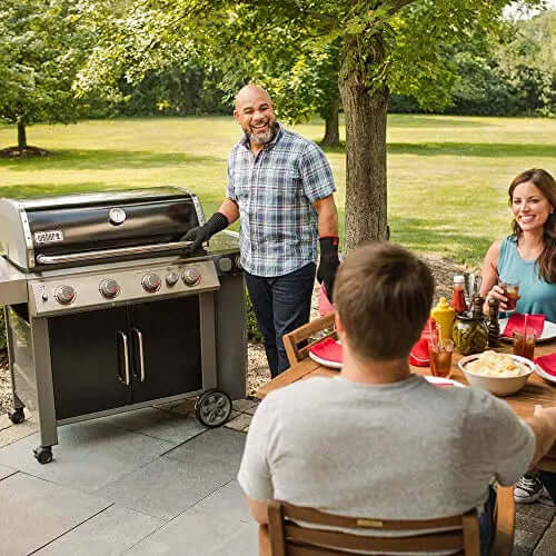 Weber 67016001 Genesis II E-435 4-Burner Natural Gas Grill - Black Weber