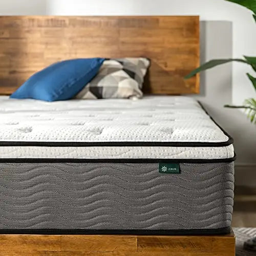 ZINUS 12 Inch Support Plus Pocket Spring Hybrid Mattress Zinus