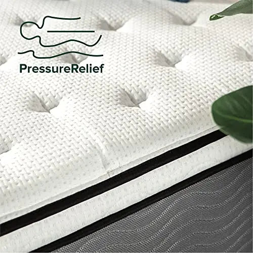 ZINUS 12 Inch Support Plus Pocket Spring Hybrid Mattress Zinus