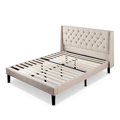 ZINUS Desmond Upholstered Platform Bed Frame - Taupe Zinus