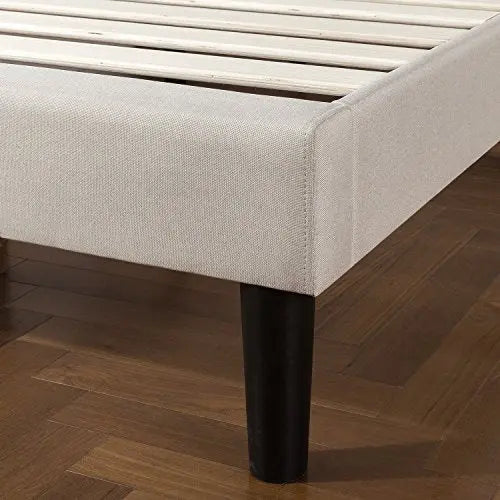 ZINUS Desmond Upholstered Platform Bed Frame - Taupe Zinus