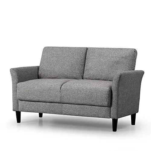 ZINUS Jackie Loveseat Sofa - Soft Grey Zinus