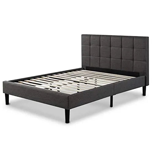 Zinus judy store upholstered bed