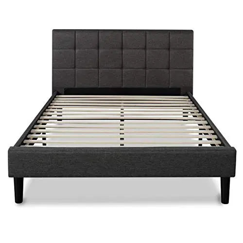 ZINUS Lottie Upholstered Platform Bed Frame - Grey Zinus