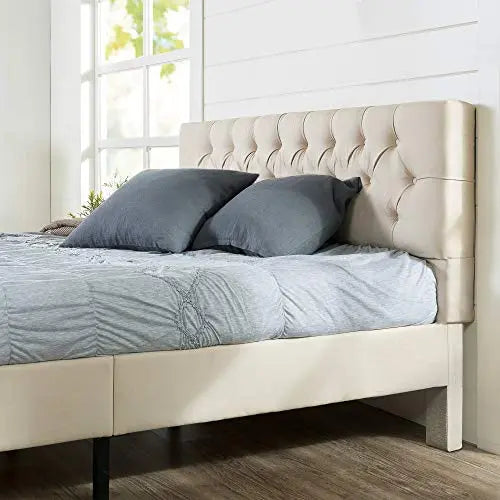 ZINUS Misty Upholstered Platform Bed Frame - Taupe Zinus