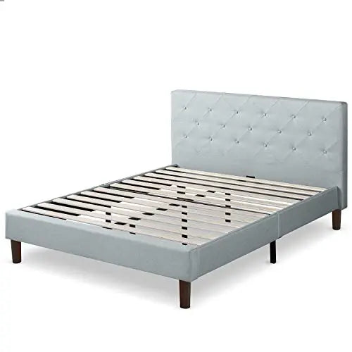 ZINUS Shalini Upholstered Platform Bed Frame - Sage Gray Zinus