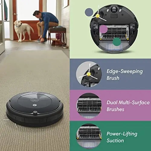 iRobot Roomba 692 Robot Vacuum-Wi-Fi Connectivity, Self-Charging - Charcoal Grey iRobot